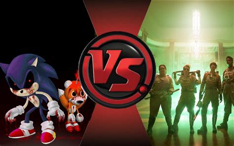Cfc Sonicexe And Tails Doll Vs Ghostbusters 2016 By Theassinthemask