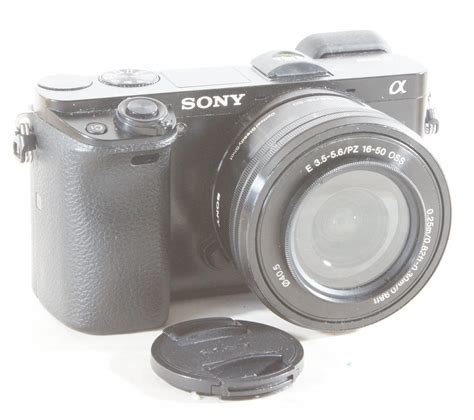 Sony Alpha A6000 24mp Mirrorless Digital Camera Boxed 16 50mm Power