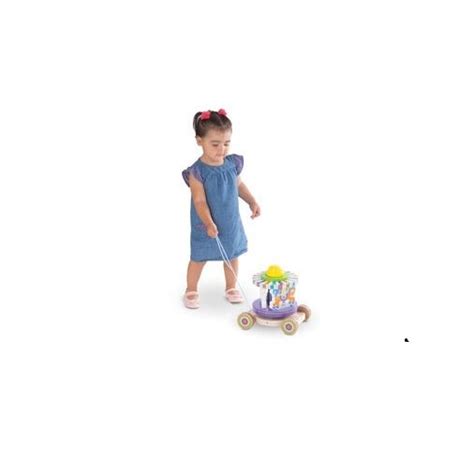 Melissa And Doug First Play Carousel Pull Toy Toy Warehouse Sale