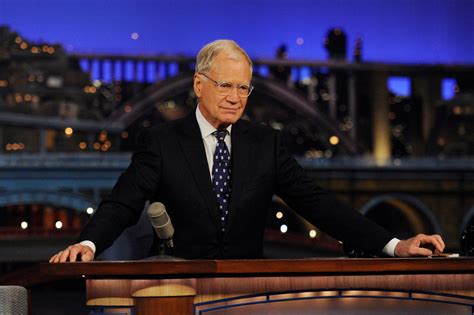 David Letterman Set