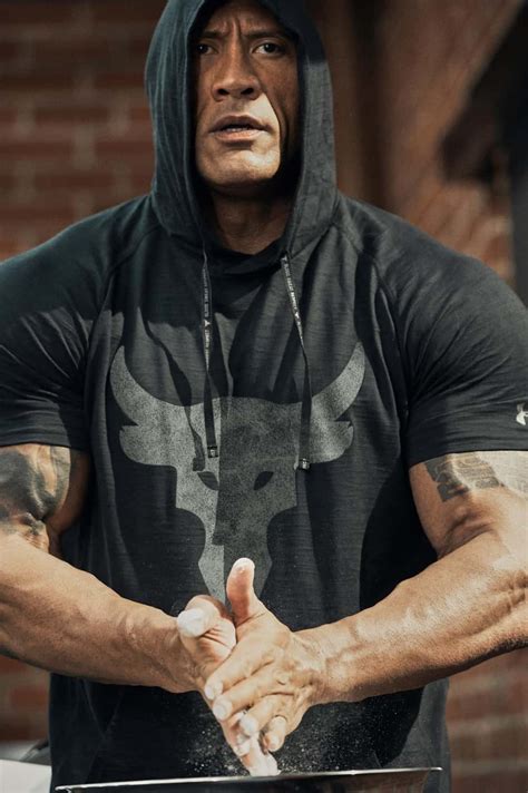 New Performance Apparel From Under Armour Dwayne Johnson Leads The