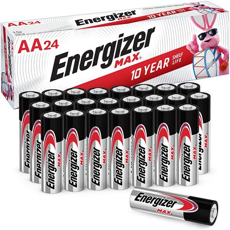 Energizer Aa Batteries Double A Max Alkaline Battery 24 Count Ahienle