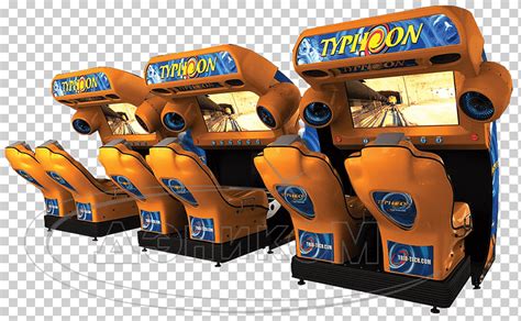 Typhoon Arcade Game Triotech Video Game Simulator Ride Pinball Fx