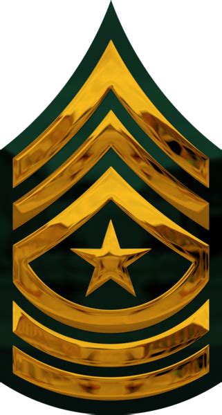 Us Army Msg Rank Transparent Cartoon Free Cliparts And Silhouettes