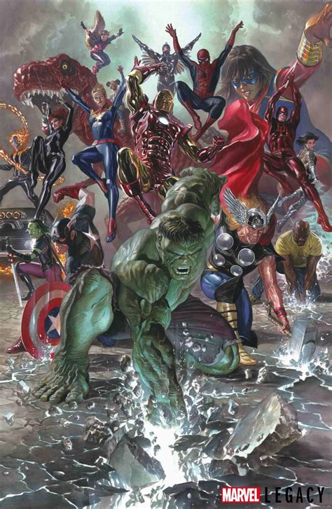 Marvel Legacy 1 Preview Featuring The 1000000 Bc Avengers The