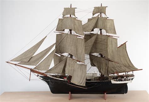 Brig 1840 Passengercargo Vessel Snow Royal Museums Greenwich