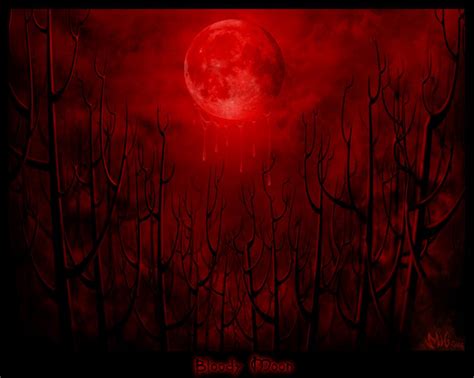 Bloody Moon By Migtoons On Deviantart