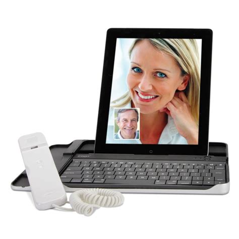 The Ipad Internet Chat Handset Hammacher Schlemmer Ideal For Users