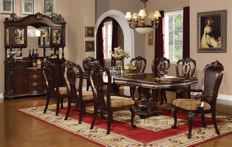Anondale 9 Piece Dining Table And Chair Set By Acme Furniture Formal