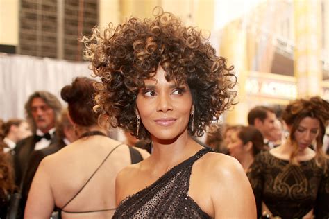 how to style my hair like halle berry halle berry just recreated her iconic orange bikini look