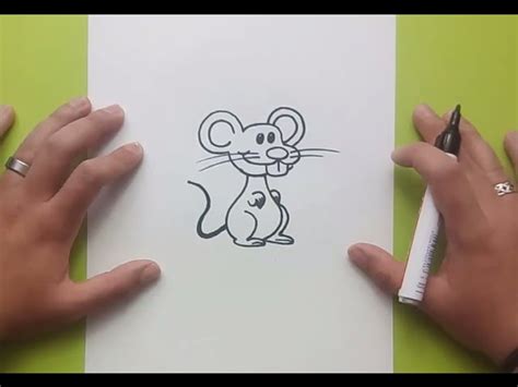 Como Dibujar Un Raton Paso A Paso 11 How To Draw A Mouse 11 Social