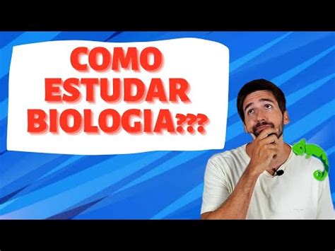 COMO ESTUDAR BIOLOGIA YouTube