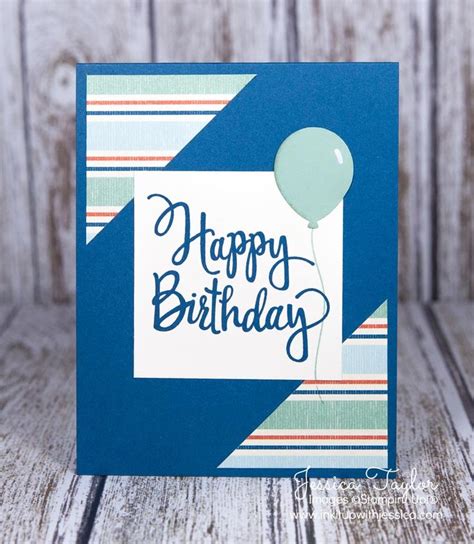 And you don't have to be artistically inclined to make this work. Stylized Birthday Card | Birthday cards diy, Birthday cards for men, Birthday cards