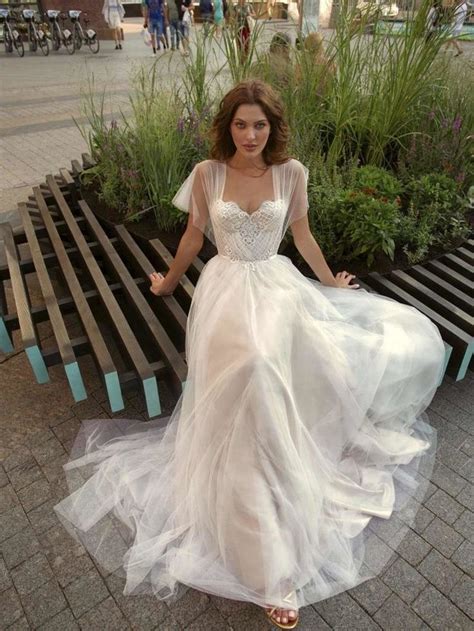 Cottage Core Wedding Dress Aesthetic Modern Wedding Dress Bridal