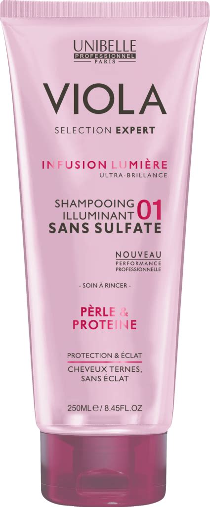 Shampooing Illuminant Sans Sulfate Unibelle Paris