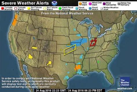 Us Severe Weather Alerts The Weather Channel Weather Map Weather Unit
