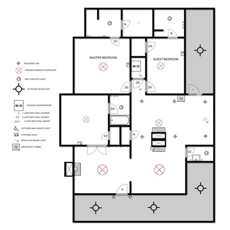 Electrical Floor Plan Example Floorplans Click