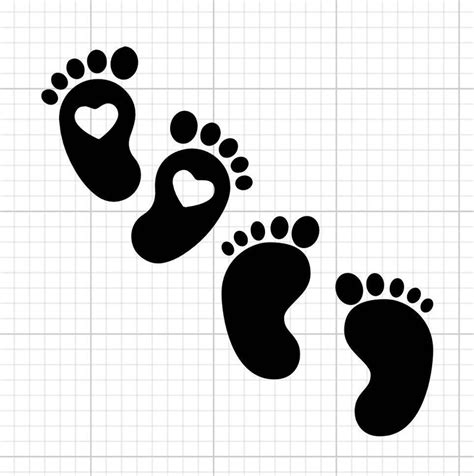 Baby Feet Svg Digital Download Baby Feet Love Sweet Footsteps Etsy