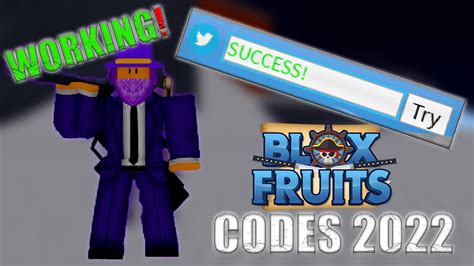 Roblox Blox Fruits Codes October 2022 Youtube