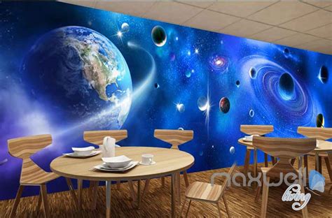 3d Universe Entertainment Entire Room Bedroom Wallpaper Wall Murals Ar