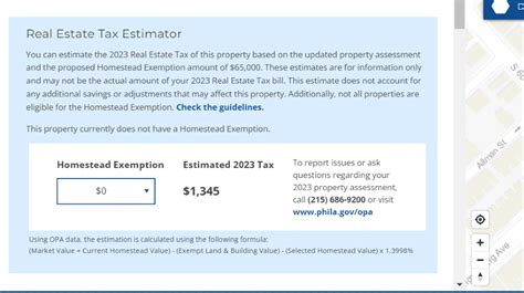 Estimate Your 2023 Property Tax Today Department Of Revenue City Of
