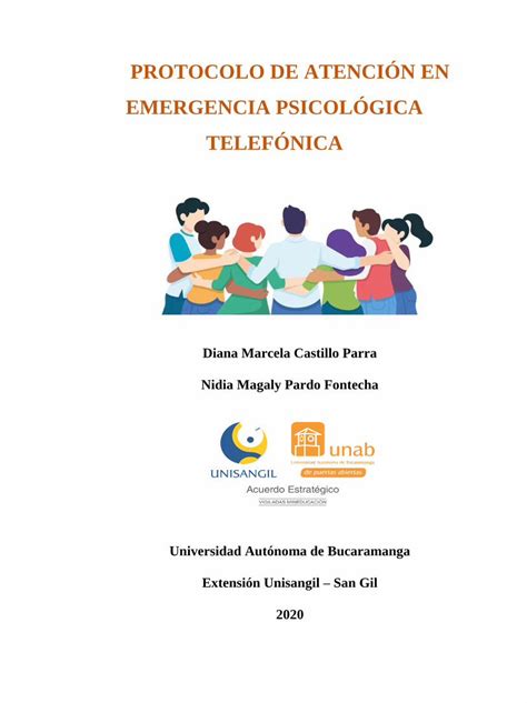 PDF PROTOCOLO DE ATENCIÓN EN EMERGENCIA PSICOLÓGICA TELEFÓNICA