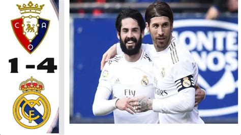 Yesterday, we asked you to pick your favourite madrid xi for the upcoming clash at el sadar from 3 options. Real Madrid vs Osasuna 4-1 all goals laliga 2020 - YouTube