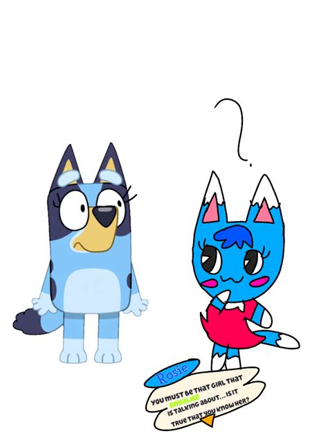 Bluey Meets Rosie By Animaniacslover666 On Deviantart
