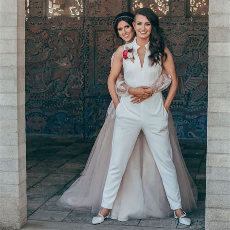 House Of Ollichon Lovesmiss Missouris Lesbian Wedding By Steph Grant Gorgeous Lesbian