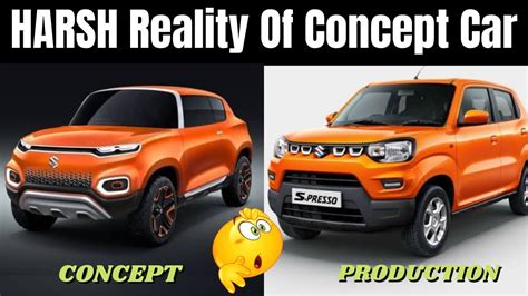 Top 8 Concept Vs Production Cars In India 😲 Reality Of Concept
