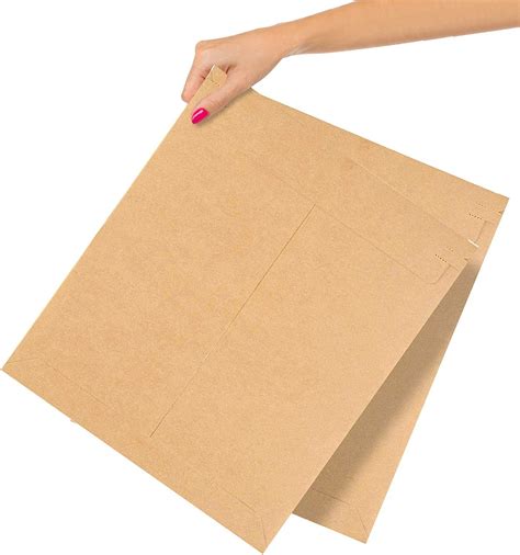 Amz Supply Natural Kraft Mailers 12 75 X 15 Brown Cardboard Envelopes