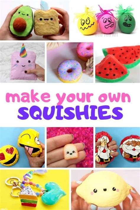 How To Make Homemade Squishies That Are Slow Rising Learn How To Make