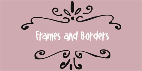Frames And Borders Webfont And Desktop Font Myfonts