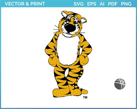 Missouri Tigers Mascot Logo College Sports Vector Svg Logo