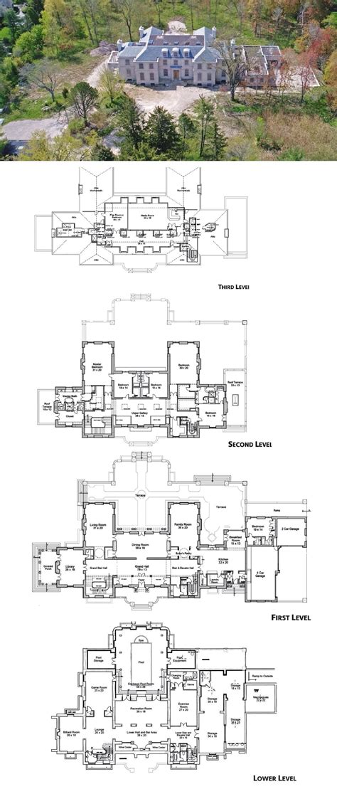 However, an excessive amount of alternative in the form of floor plans might be complicated sometimes. Mega Mansion Floor Plan - House Decor Concept Ideas