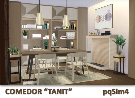 Dining Room Tanit Sims 4 Custom Content
