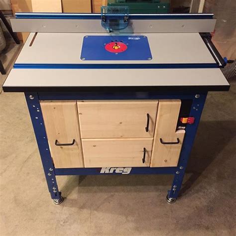 14 Popular Plans For Kreg Router Table Cabinet ~ Any Wood Plan