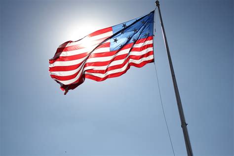 American Flag Blowing In The Wind Smithsonian Photo Contest