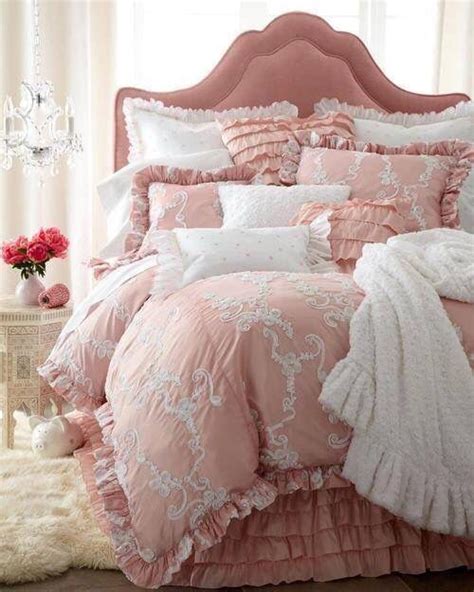 Dream Bed Pink Pink And More Pink Bedroom Inspirations Beautiful Bedding Pink Bedrooms
