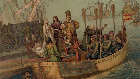 Columbus Sets Sail From Spain