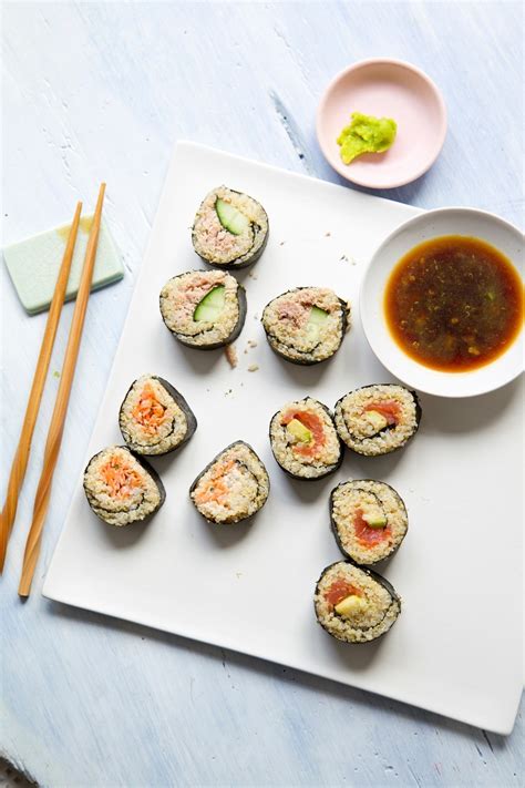 Quinoa Sushi · Extract From Hungry Healthy Happy By Dannii Martin · How