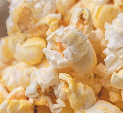Popcorn In Close Up Food Fast Food Stock Image Image Of Close