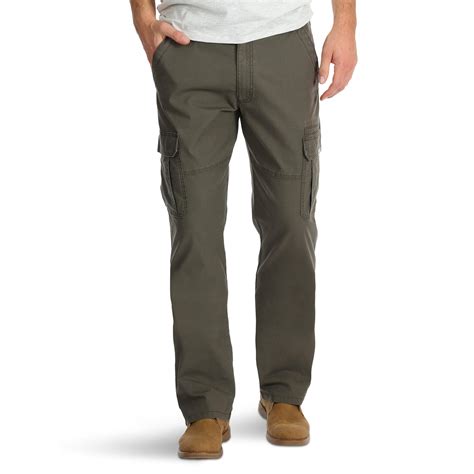 Wrangler Wrangler Mens Relaxed Fit Stretch Cargo Pants