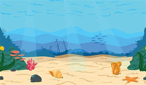 Ocean Floor Clip Art Vector Images And Illustrations Istock