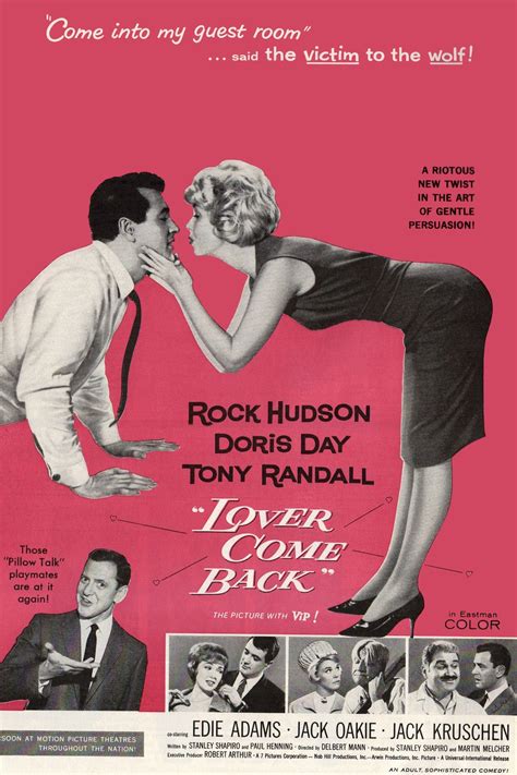 Lover Come Back 1961 Posters — The Movie Database Tmdb