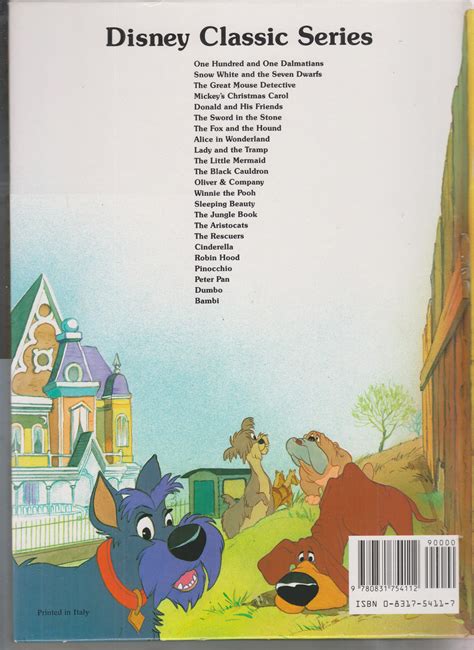 Lady And The Tramp Walt Disney Classics Hardcover Childrens 1986