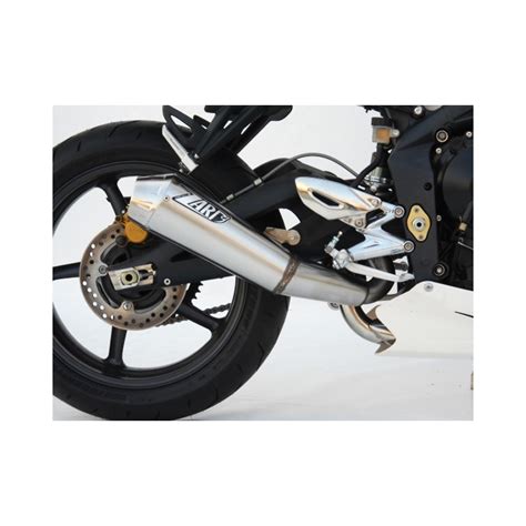 Silencieux Conique Inox Homologu Zard Pour Triumph Street Triple