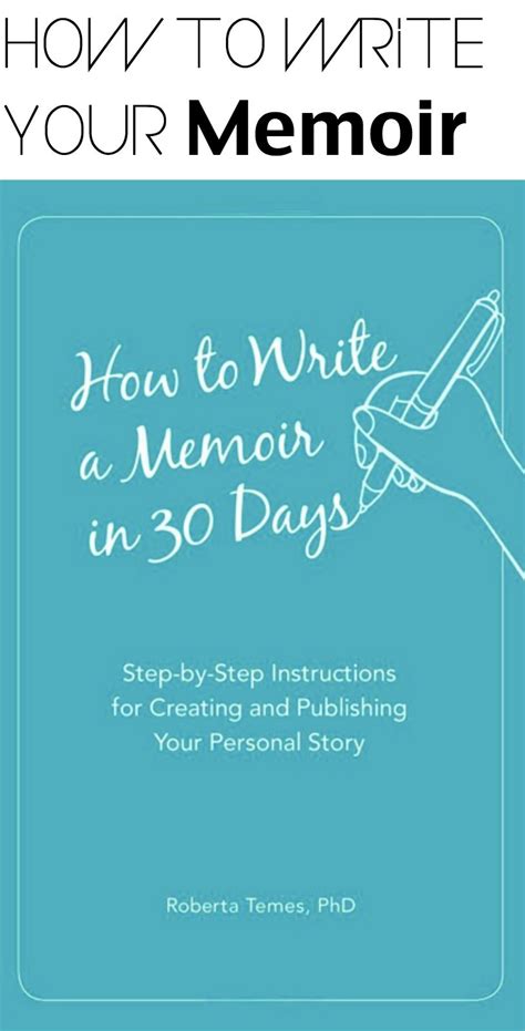 How To Write Your Memoir In 30 Days Is A Great Book To Help You Write