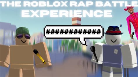 The Roblox Rap Battle Experience Youtube