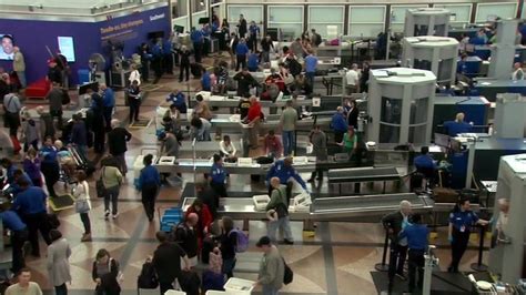 Tsa Shortage Triggers Long Lines At Airport Security Checkpoints Abc7